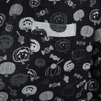 Ownkoti Halloween Pumpkin Candy Cotton Kimono Robe - image 6
