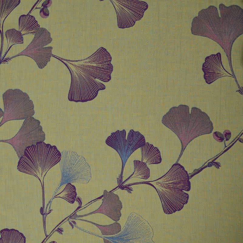 Ownkoti Retro Ginkgo Leaf Cotton Kimono Robe - image 30