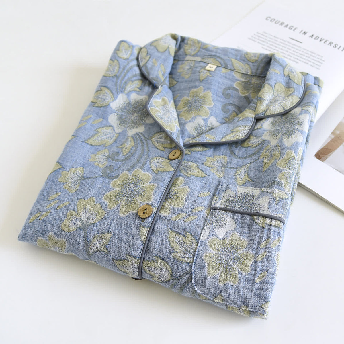 Ownkoti Breezy Floral Cotton Gauze Loungewear Set - image 2