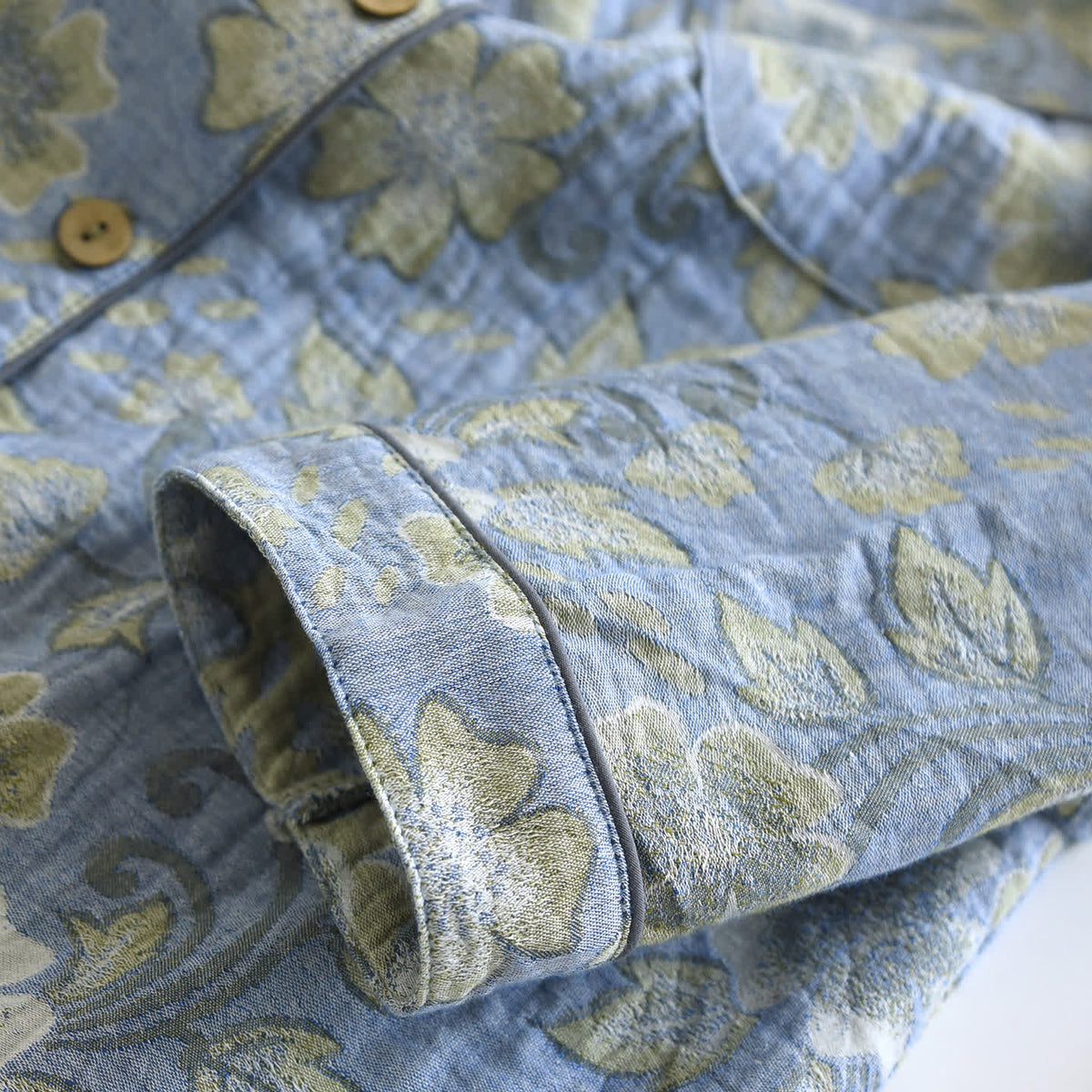 Ownkoti Breezy Floral Cotton Gauze Loungewear Set - image 4