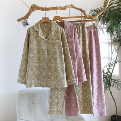 Ownkoti Minimal Cotton Piped Loungewear Set - image 0