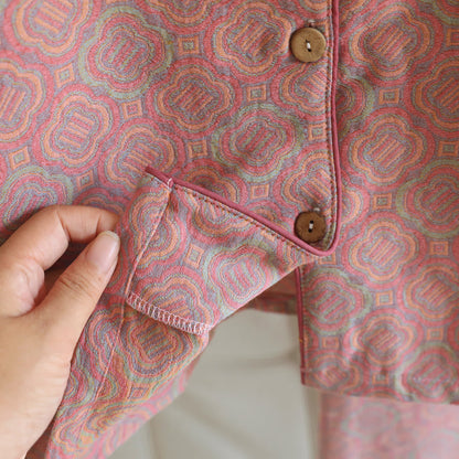 Ownkoti Minimal Cotton Gauze Printed Sleepwear Set - image 5