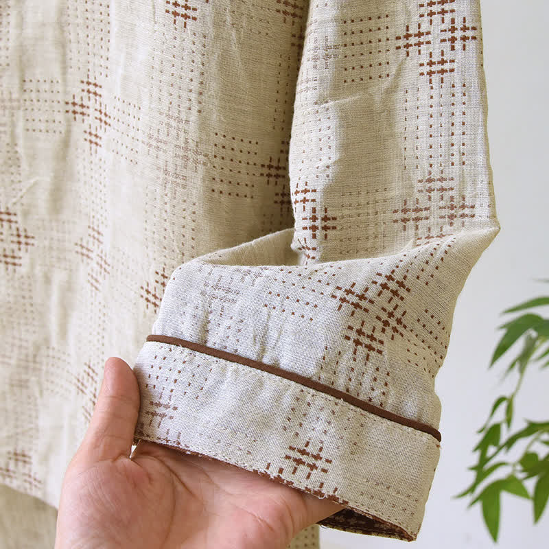 Ownkoti Heritage Cotton Gauze Check Pajama Set - image 7