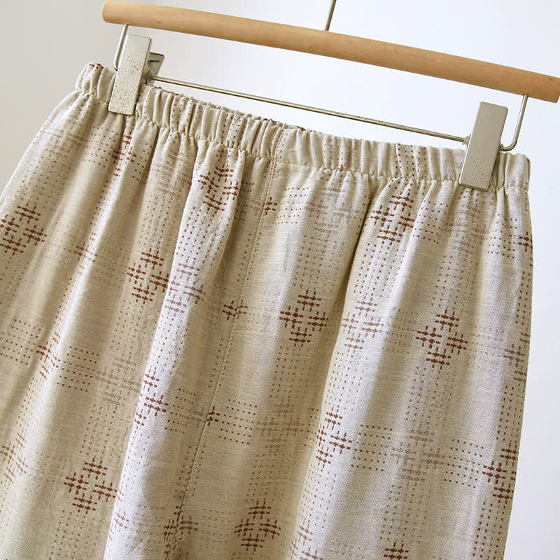 Ownkoti Heritage Cotton Gauze Check Pajama Set - image 8