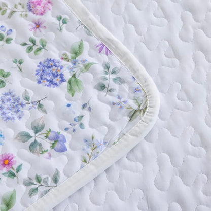 Ownkoti Watercolor Wildflower Cotton Quilt Set - image 5