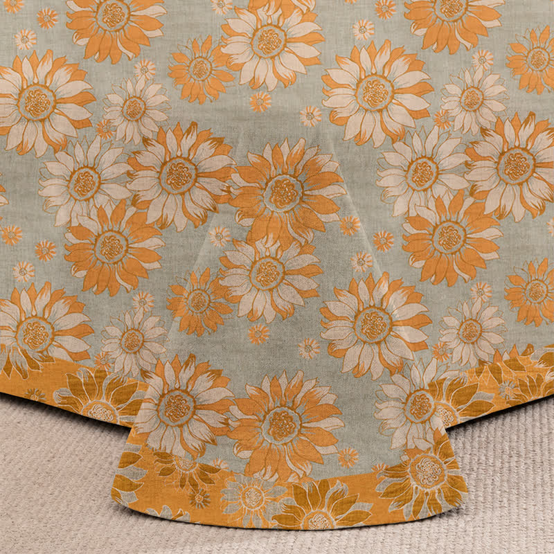 Ownkoti Sunflower Garden Cotton Gauze Bedspread - image 8