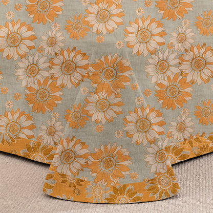 Ownkoti Sunflower Garden Cotton Gauze Bedspread - image 8