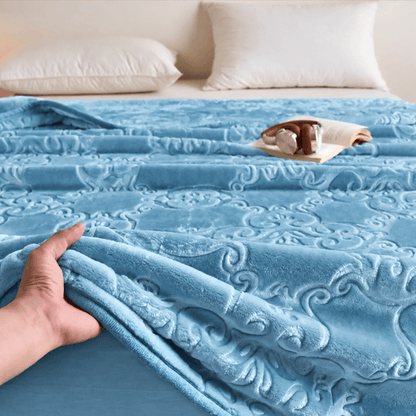 Ownkoti Multi-color Luxury Raschel Fleece Blanket - image 3