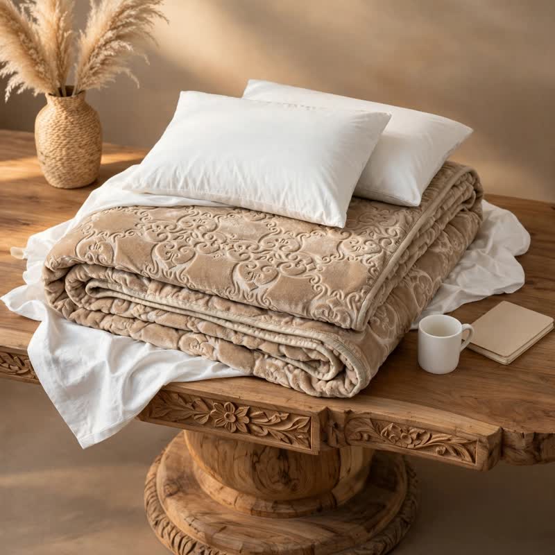 Ownkoti Multi-color Luxury Raschel Fleece Blanket - image 19