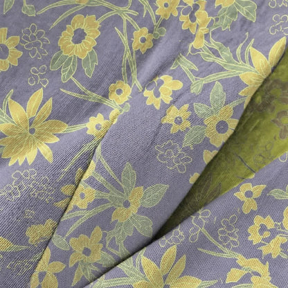 Ownkoti Pastoral Floral Jacquard Kimono Cotton Robe - image 16