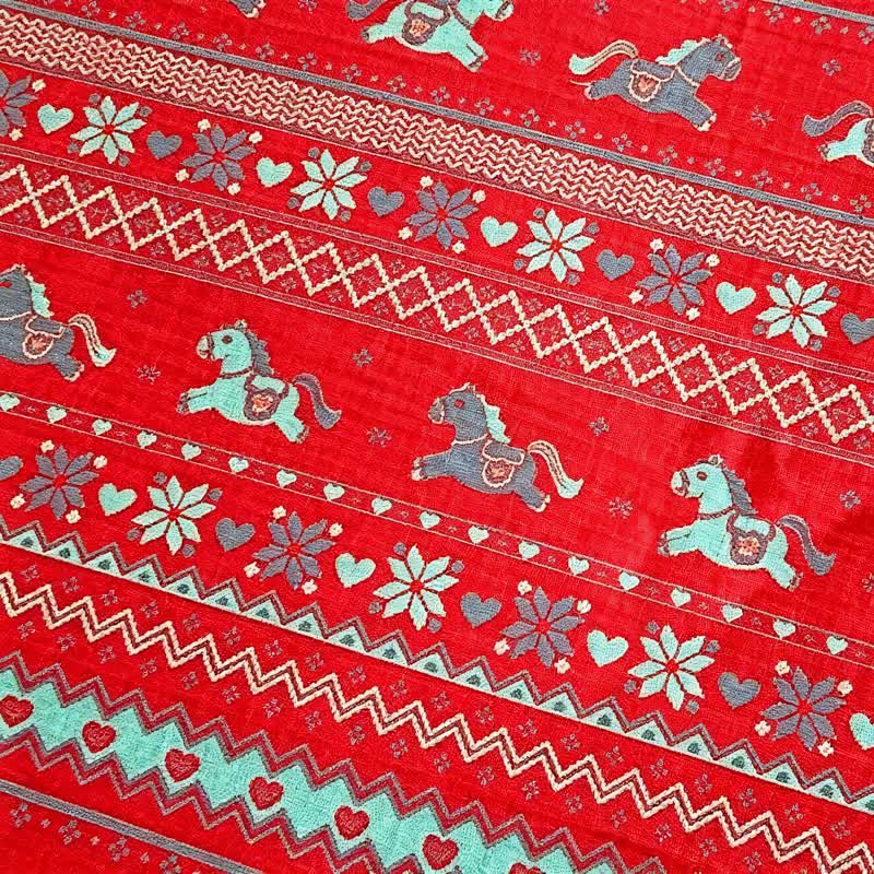 Ownkoti Ethnic Horse Cotton Duvet Cover Bedding Set - image 4