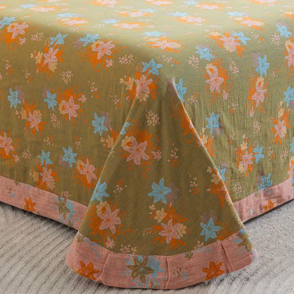 Ownkoti Crabapple Blossom Cotton Duvet Cover Bedding Set - image 4