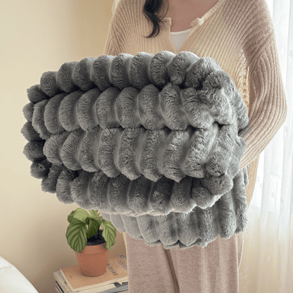 Ownkoti Soft & Warm Cozy Fleece Blanket - Gray - 79" x 91" - image 27