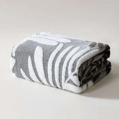 Ownkoti Modern Botanical Fleece Throw Blanket - image 2