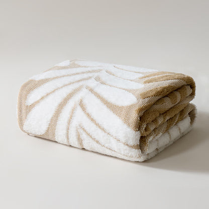 Ownkoti Modern Botanical Fleece Throw Blanket - image 10