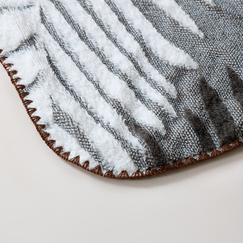 Ownkoti Modern Botanical Fleece Throw Blanket - image 7