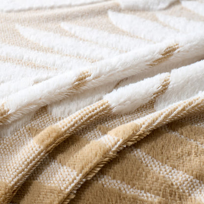 Ownkoti Modern Botanical Fleece Throw Blanket - image 11