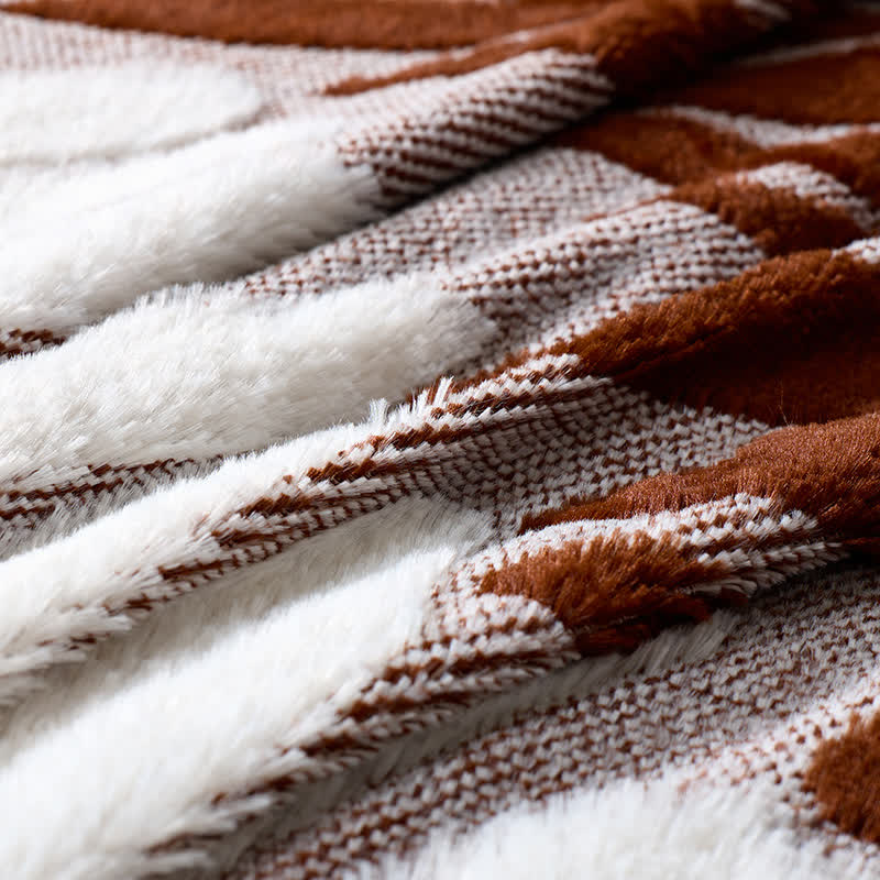 Ownkoti Modern Botanical Fleece Throw Blanket - image 34