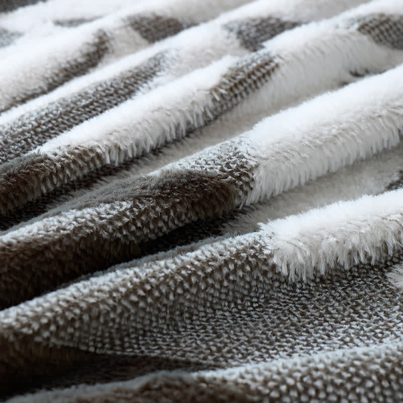 Ownkoti Modern Botanical Fleece Throw Blanket - image 4