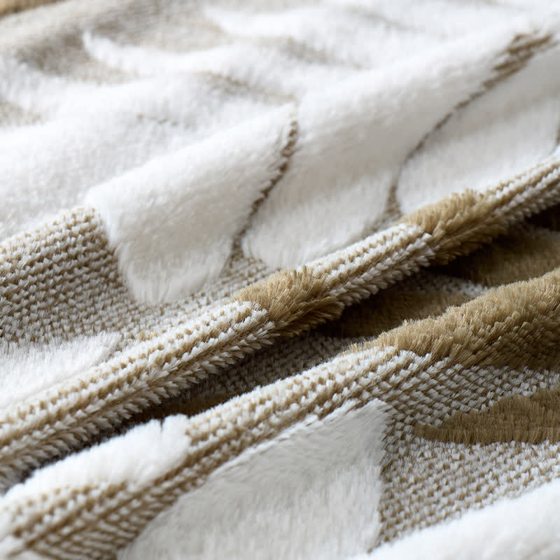 Ownkoti Modern Botanical Fleece Throw Blanket - image 18