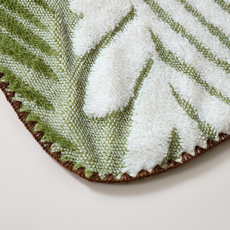 Ownkoti Modern Botanical Fleece Throw Blanket - image 26