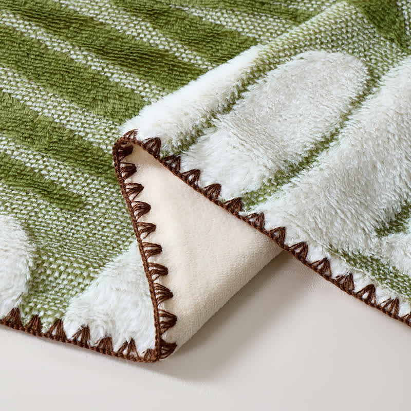 Ownkoti Modern Botanical Fleece Throw Blanket - image 28