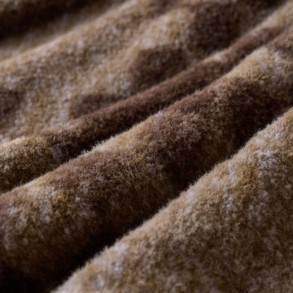 Ownkoti Double-Layer Sherpa Checkerboard Throw Blanket - image 9