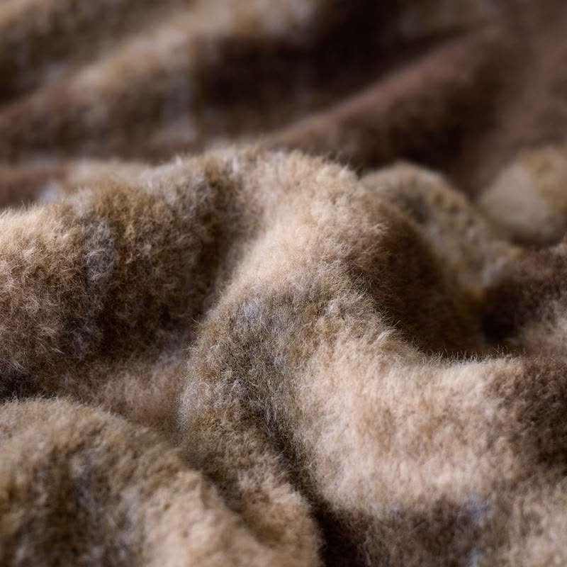 Ownkoti Double-Layer Sherpa Checkerboard Throw Blanket - image 8
