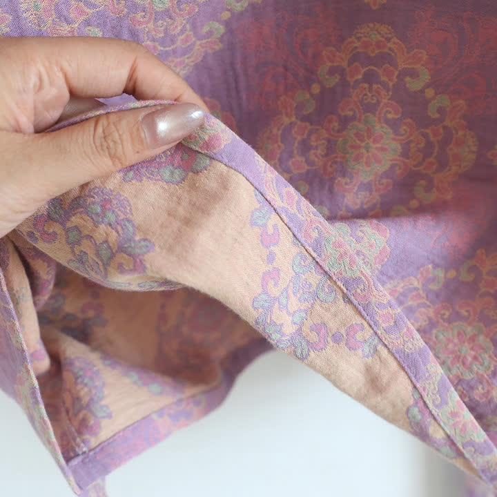 Ownkoti Vintage Oriental Cotton Gauze Lounge Set - image 7