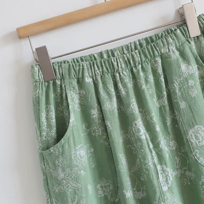 Ownkoti Elegant Cotton Gauze Frog Button Pajama Set - image 3