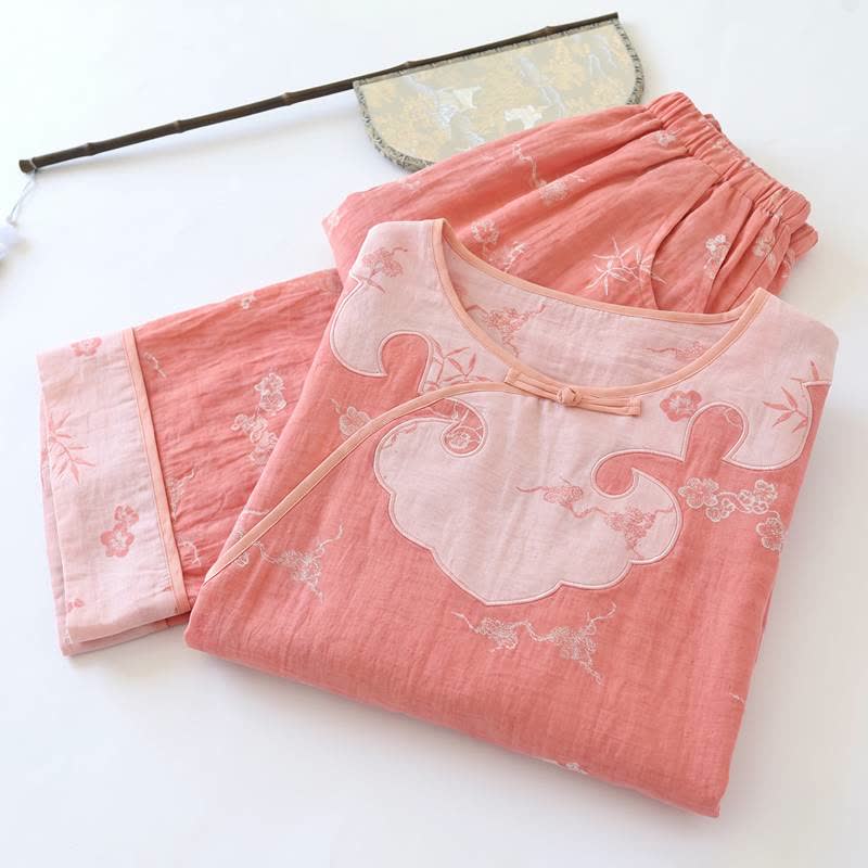 Ownkoti Floral Cotton Petal Collar Lounge Set - image 1