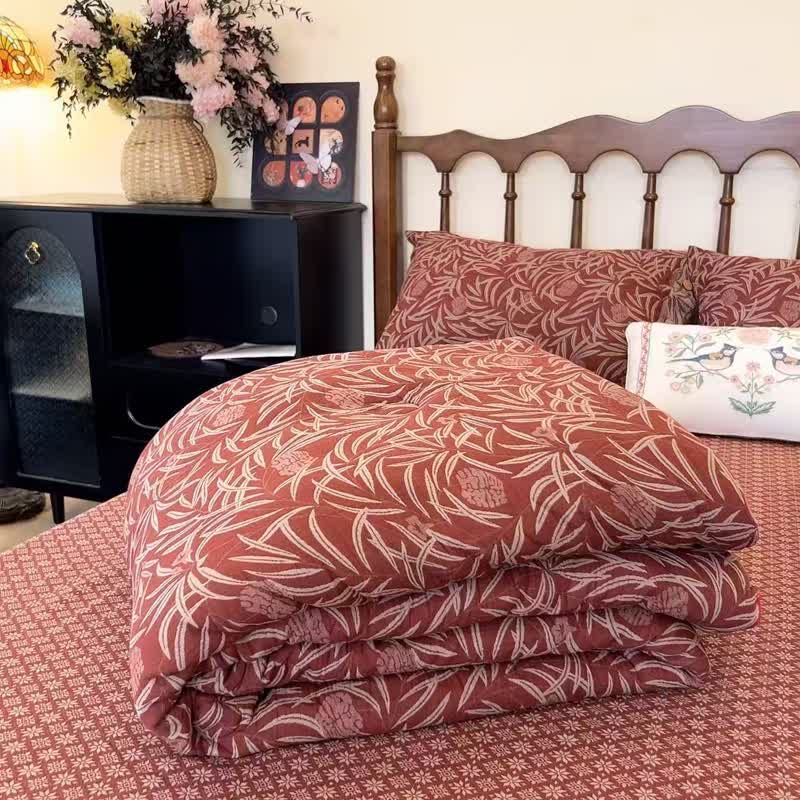Ownkoti Botanical Flower Reversible Cotton Quilt - image 10