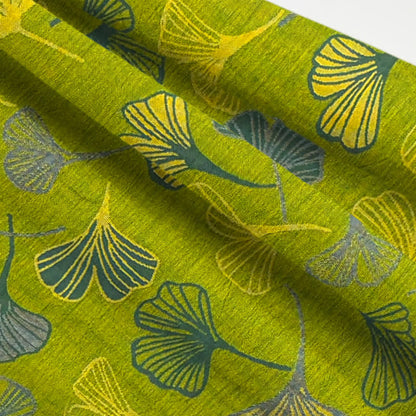 Ownkoti Oriental Ginkgo Leaf Cotton Pajama Set - image 5