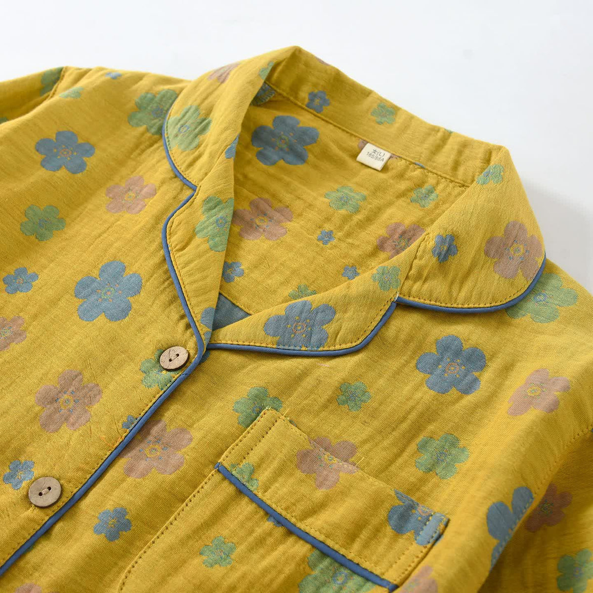 Ownkoti Floral Cotton Piped Loungewear Set - image 4