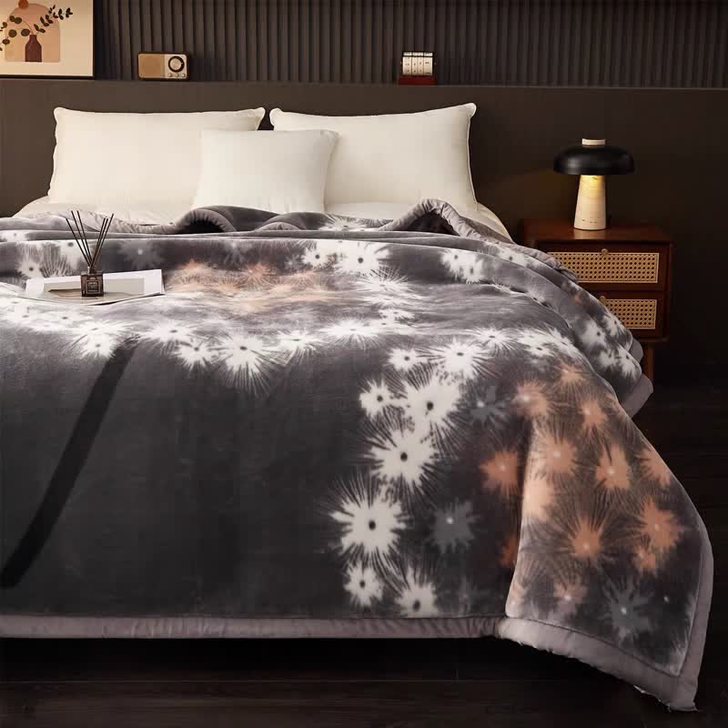 Ownkoti Dandelion Cozy Fleece Throw Blanket - image 9
