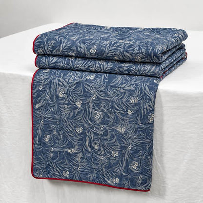 Ownkoti Botanical Flower Reversible Cotton Quilt - image 1