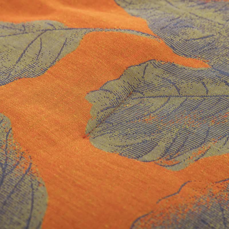Ownkoti Orange Autumn Leaf Cotton Gauze Quilt - image 5