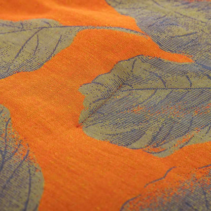 Ownkoti Orange Autumn Leaf Cotton Gauze Quilt - image 5