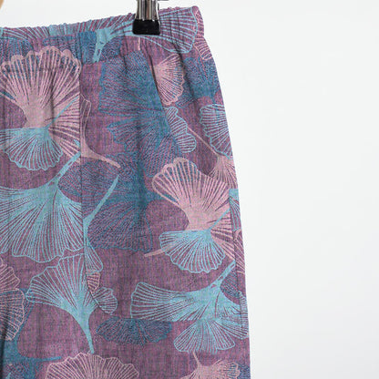 Ownkoti Chinese Style Ginkgo Leaf Pajama Set - image 10