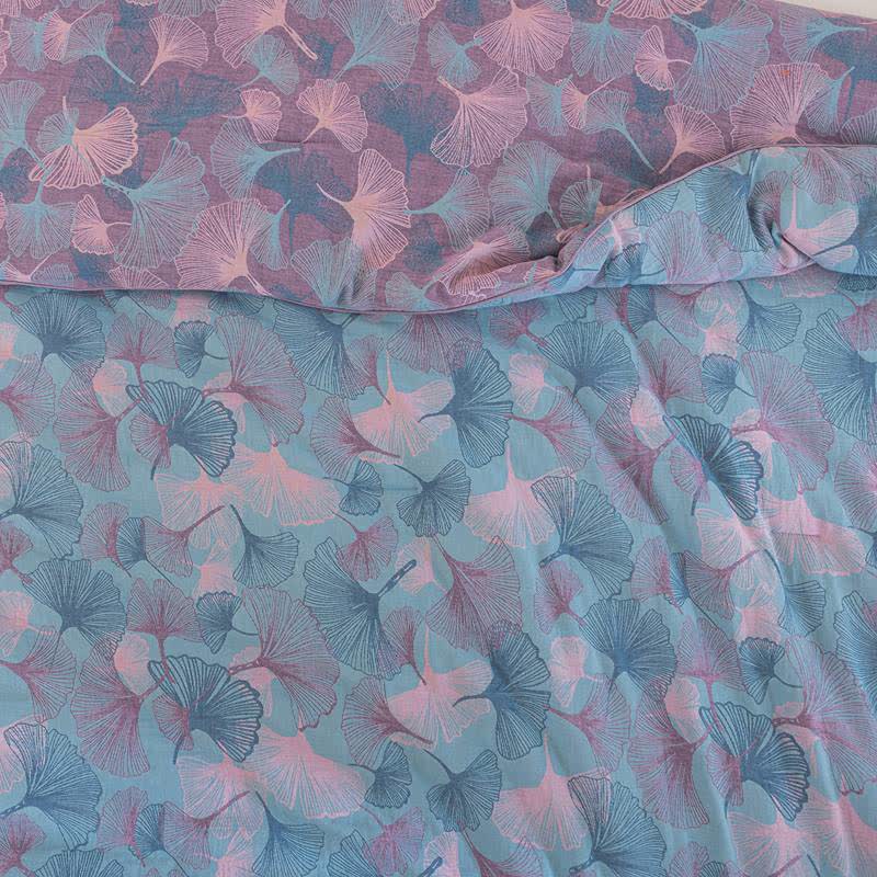 Ownkoti Reversible Ginkgo Leaf Cotton Gauze Quilt - image 14