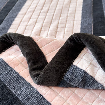 Ownkoti Geometric Grid Stripe Soft Throw Blanket - image 21