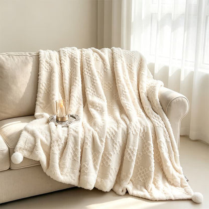 Ownkoti Checkered Grid Reversible Throw Blanket - image 23
