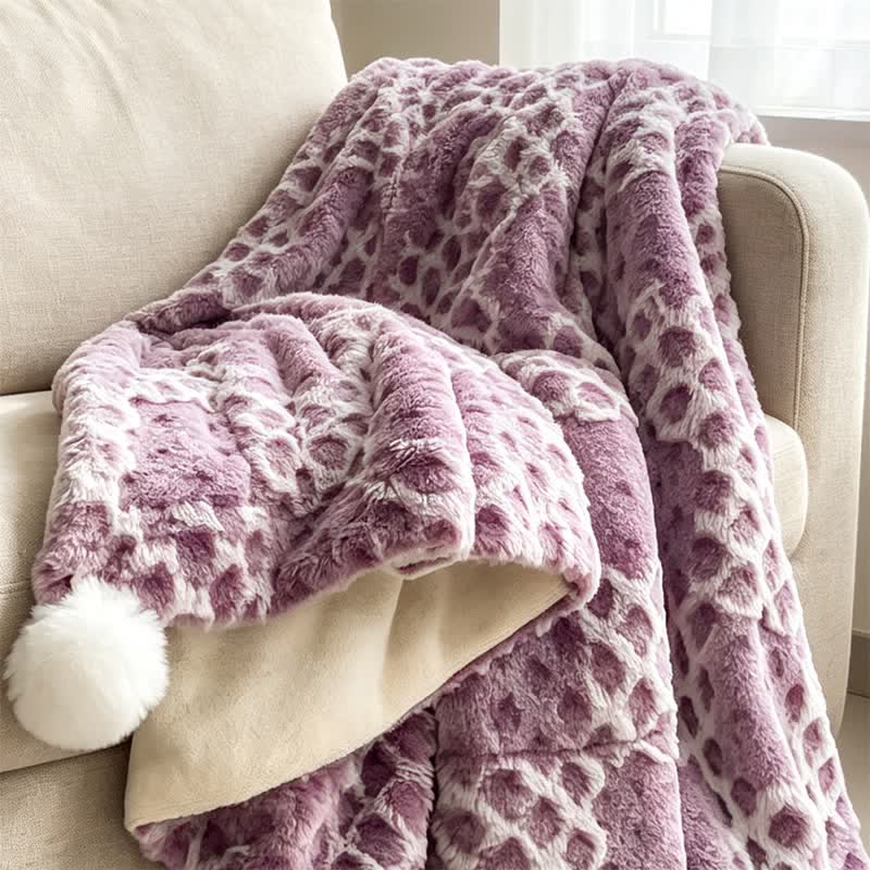 Ownkoti Checkered Grid Reversible Throw Blanket - image 43