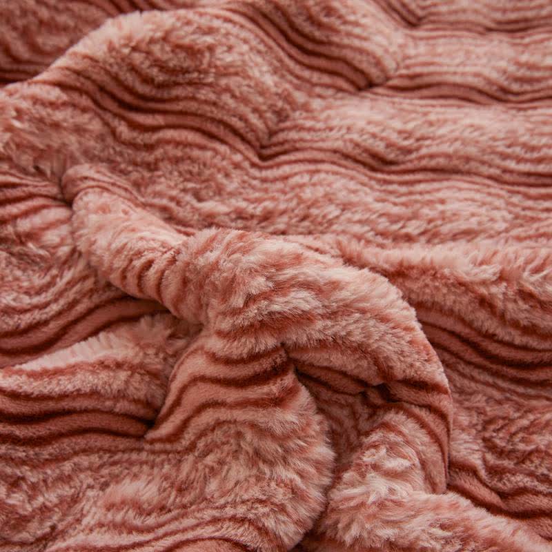 Ownkoti Soft Plush Wavy Fluffy Blanket - image 7
