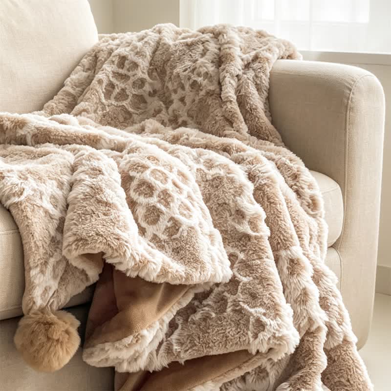 Ownkoti Checkered Grid Reversible Throw Blanket - image 52