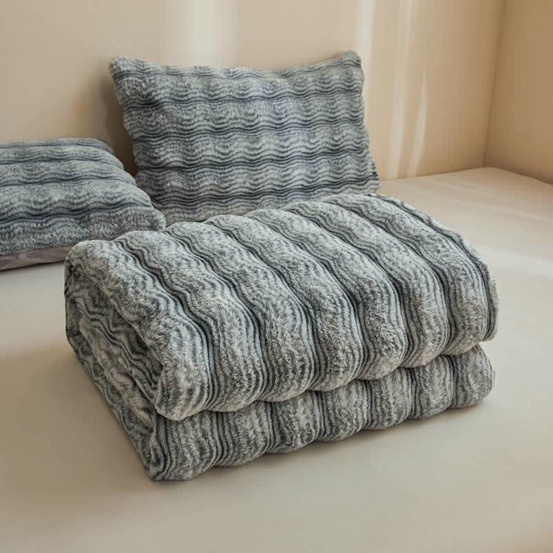 Ownkoti Soft Plush Wavy Fluffy Blanket - image 15