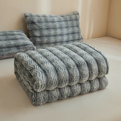 Ownkoti Soft Plush Wavy Fluffy Blanket - image 15