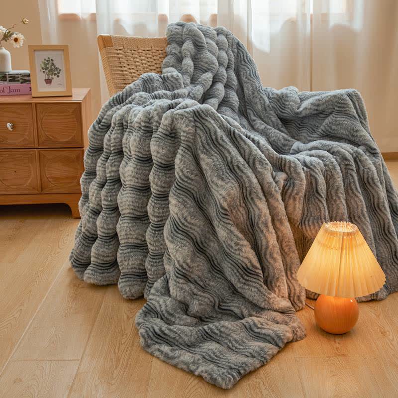Ownkoti Soft Plush Wavy Fluffy Blanket - image 21