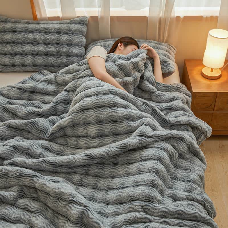 Ownkoti Soft Plush Wavy Fluffy Blanket - image 18