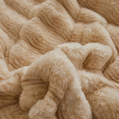Ownkoti Soft Plush Wavy Fluffy Blanket - image 30